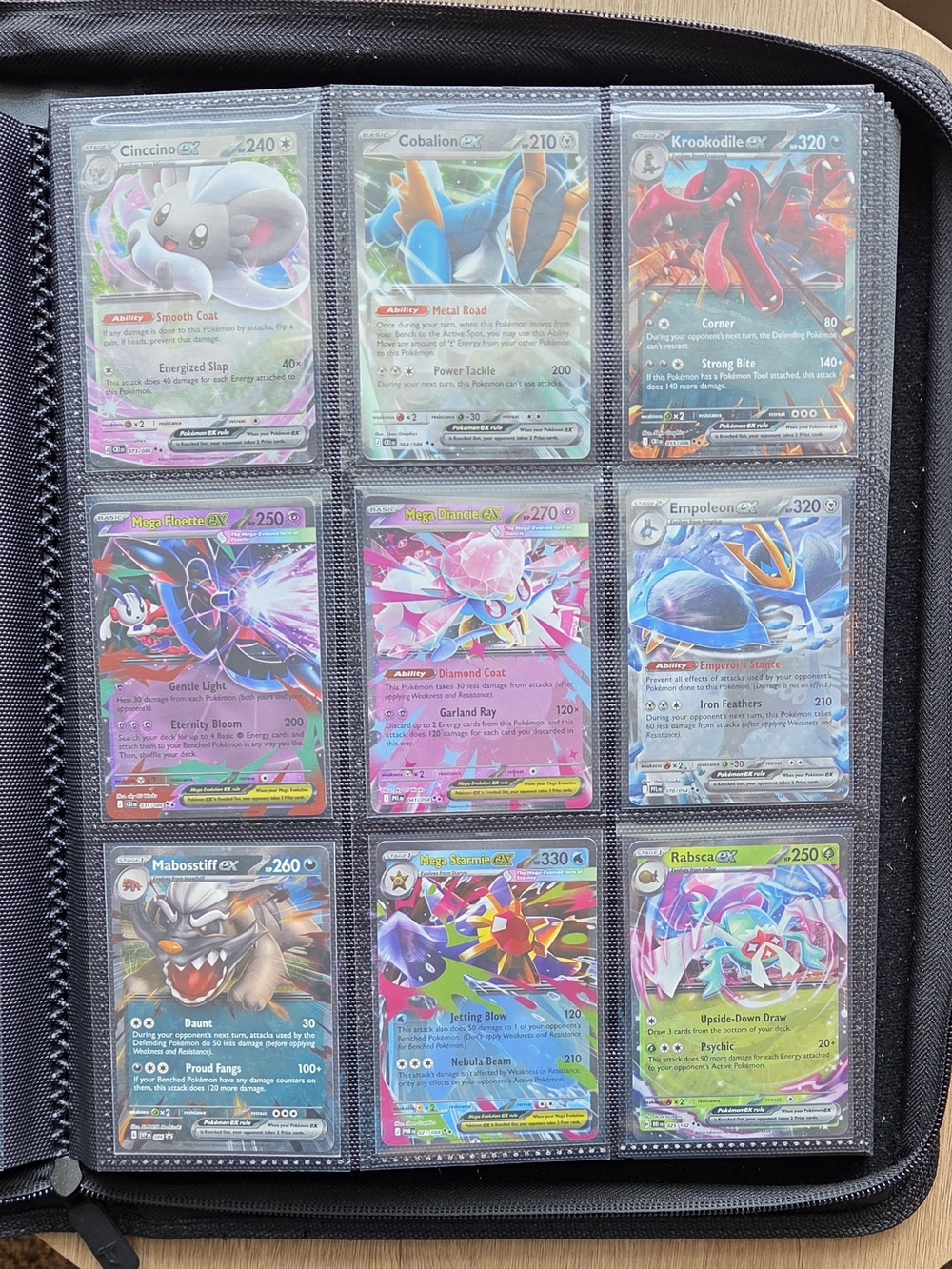 Pokémon EX Card Set of 9 Chaos Rising, Phantasmal Flames, Destined Rivals TCG